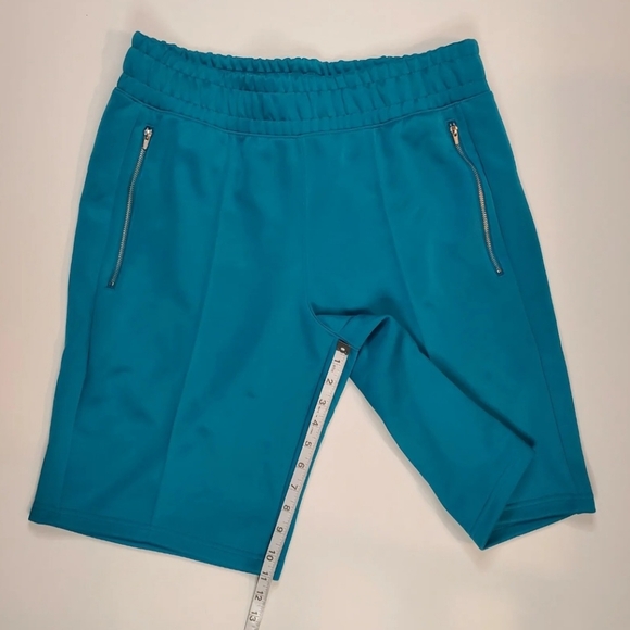Puma x TMC Mens Size L Hustle Way Bermuda Shorts Nipsey Hussle Teal 531215-01 - Picture 4 of 12
